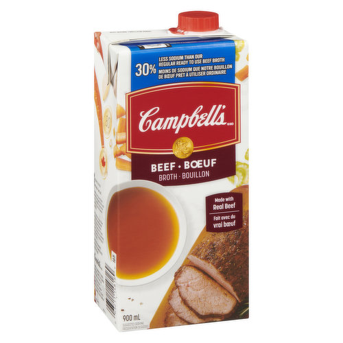 Campbell's - Beef Broth - 30% Less Sodium