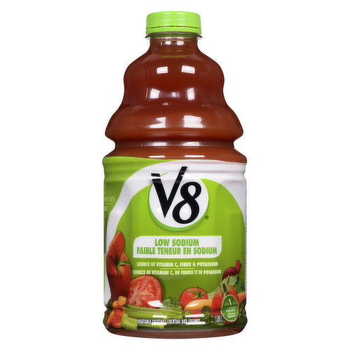 Made with 100% Puree & Juice with Added Ingredients. 2 Servings of Vegetables.