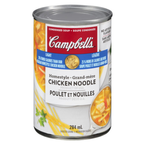 Campbell's - Chicken Noodle Soup, Light