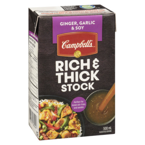 Campbell's - Ginger, Garlic & Soy Rich & Thick Stock