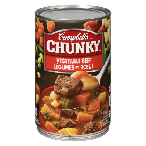 Campbell's - Chunky Vegetable Beef Soup