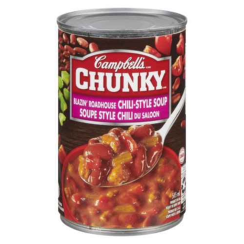 Campbell's - Soup, Chunky Blazin' Roadhouse Chili-Style