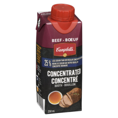 Campbells - Concentrated Low Salt Beef Broth