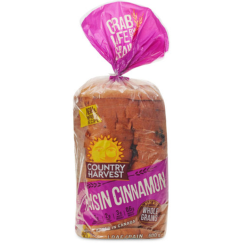 Country Harvest - Raisin Cinnamon Bread
