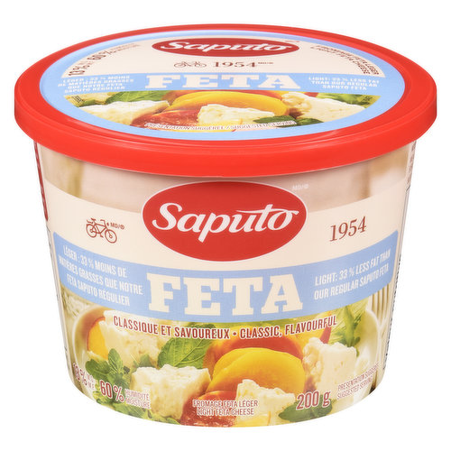 Saputo - Feta Light Cheese