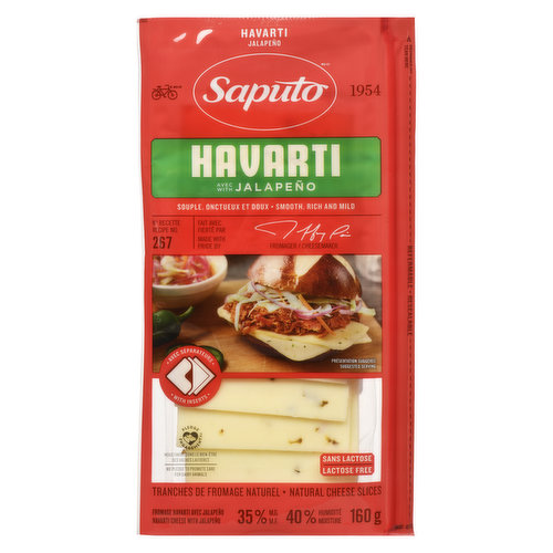 Fresh & Finest Havarti Bulk Cheese, Fresh Sliced Cheese