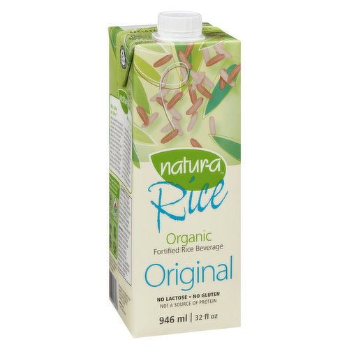 Natura - Organic Fortified Rice Beverage - Orgiinal