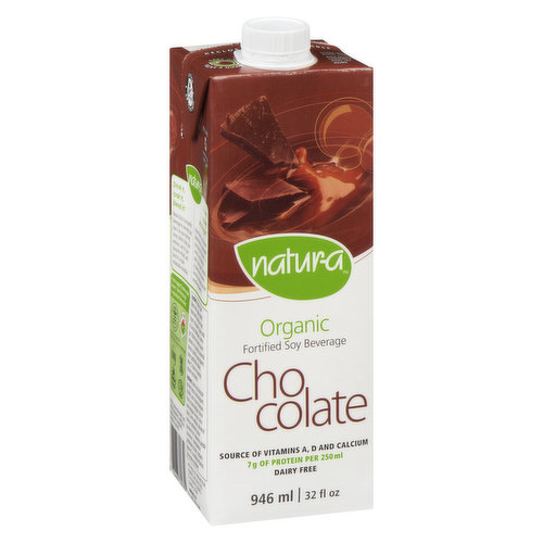 Natura - Soy Beverage Enriched Chocolate Organic