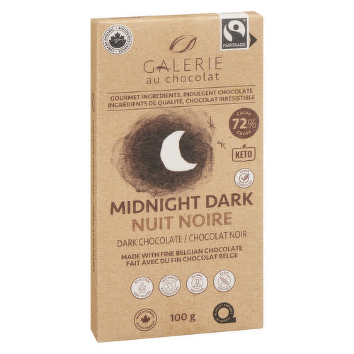 Galarie Au Chocolat - Dark Chocolate 72%