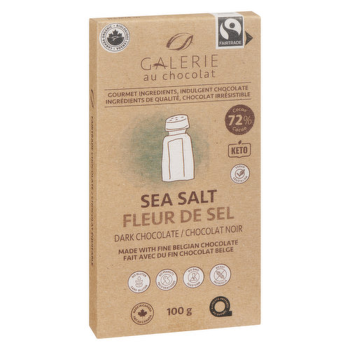 Galarie Au Chocolat - Dark Chocolate Sea Salt