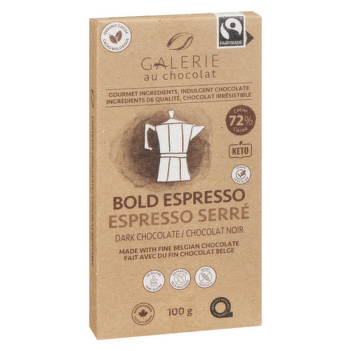 Galarie Au Chocolat - Dark Chocolate Bold Espresso