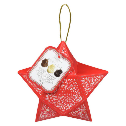 Galerie Au Chocolat - Cocolate Holiday Star Ornament