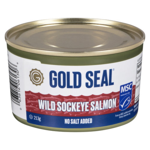 Gold seal - Wild Pacific Red Sockeye Salmon