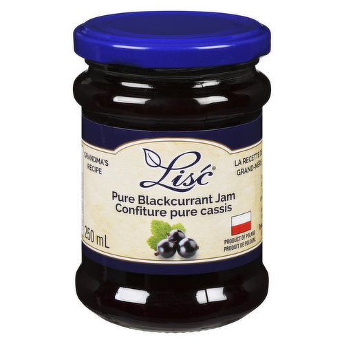 Lisc - Pure Blackcurrant Jam