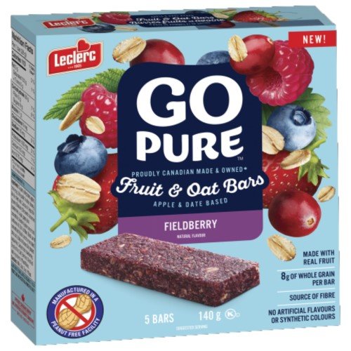GO PURE - Fruit & Oat Bars, Fieldberry
