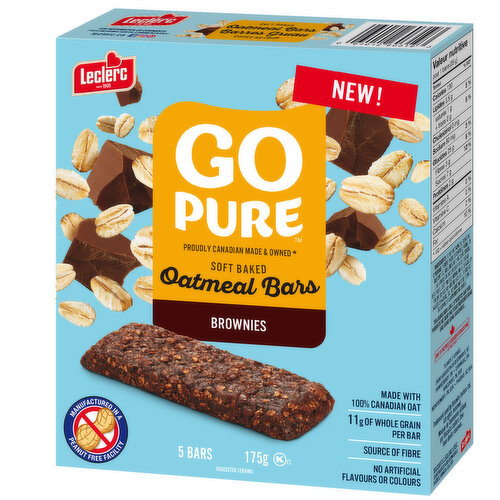 GO PURE - Soft Baked Oats Brownie