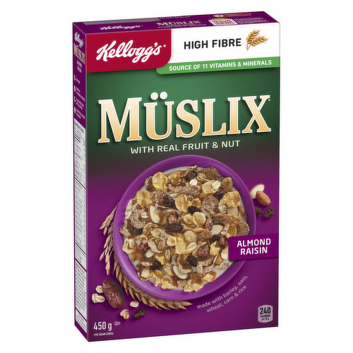 Kellogg's - Muslix Almond Raisin Cereal