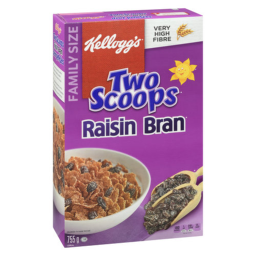 Kellogg's - Two Scoops Raisin Bran