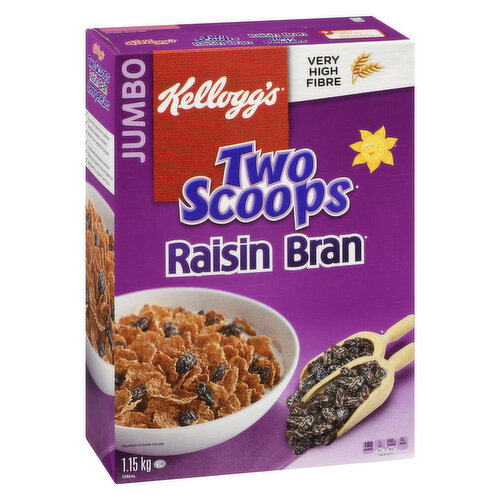 Kellogg's - Raisin Bran Two Scoops Cereal