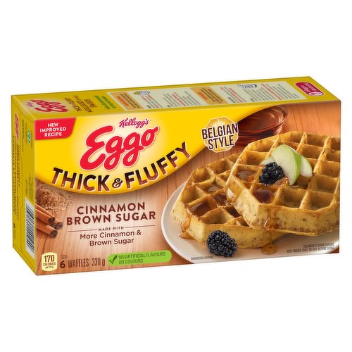 Kellogg's - Waffles Cinnamon Brown Sugar