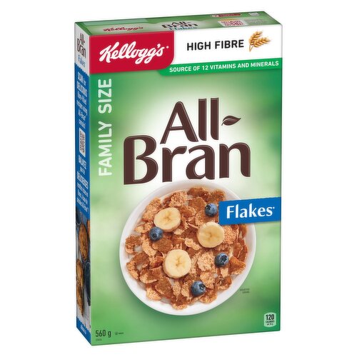 Kellogg's - All-Bran Flakes Cereal, Family Size