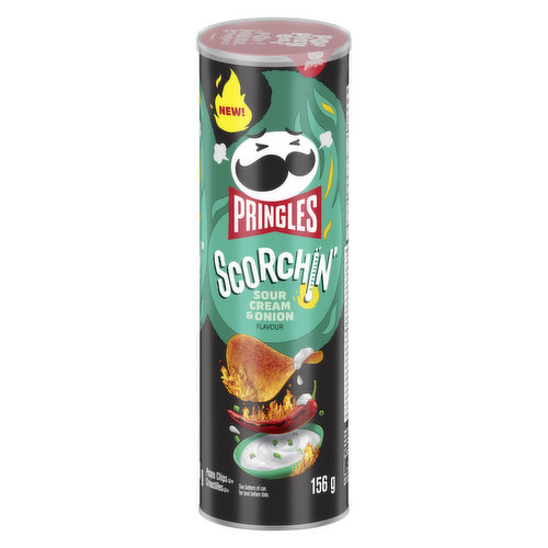 Pringles - Scorchin Sour Cream & Onion Chips