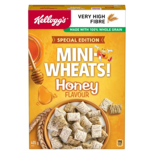 Kellogg's - Mini Wheats Honey Cereal