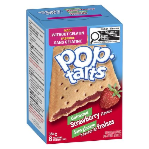 Kellogg's - Pop-Tarts Unfrosted Strawberry Flavour