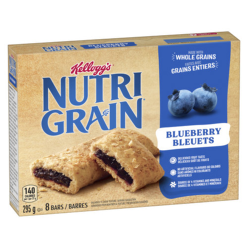 Kellogg's - Nutri-Grain Bars, Blueberry