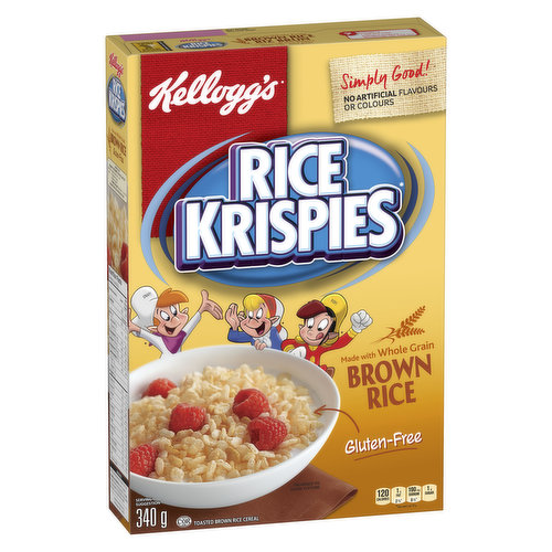 Kellogg's - Rice Krispies Cereal - Brown Rice Gluten Free