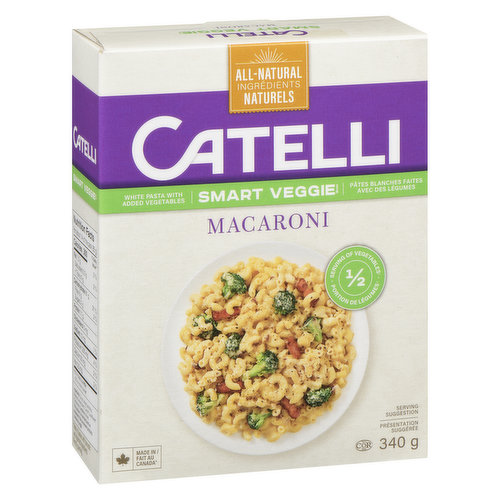 Catelli - Smart Veggie, Macaroni Pasta