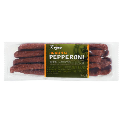 Smoked Pork Sausage. Gluten Free. High in Protein. Lactose Free. No Refrigeration Required.