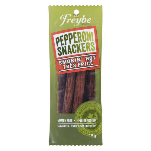 Freybe - Pepperoni Snackers Smokin Hot