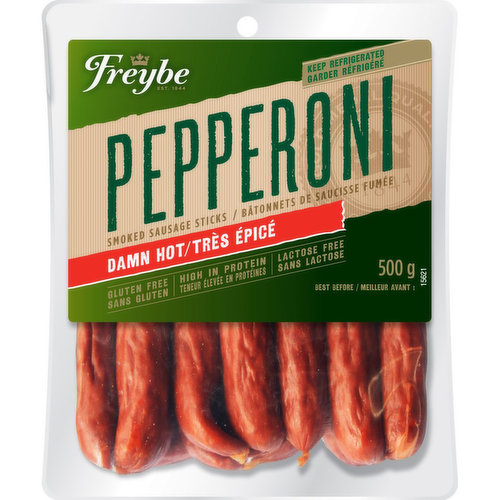 Freybe - Pepperoni Damn Hot