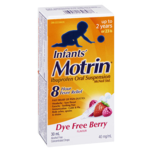 Infant's Motrin - Ibuprofen Oral Suspension