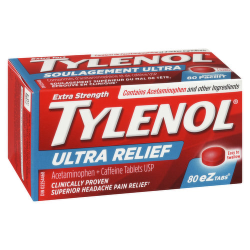 tylenol caffeine headache