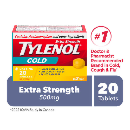 Tylenol - Cold Extra Strength Daytime Cool Burst