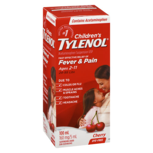 Tylenol - Children's Dye Free Cherry