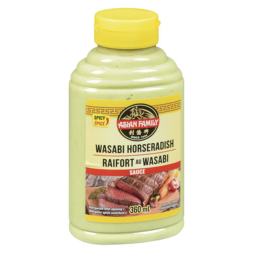 Asian Family - Wasabi Horseradish