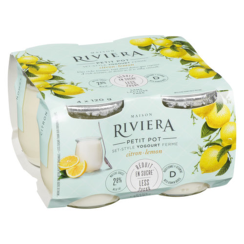 Riviera - Petit Pot Lemon Yogurt 3.2% M.F.