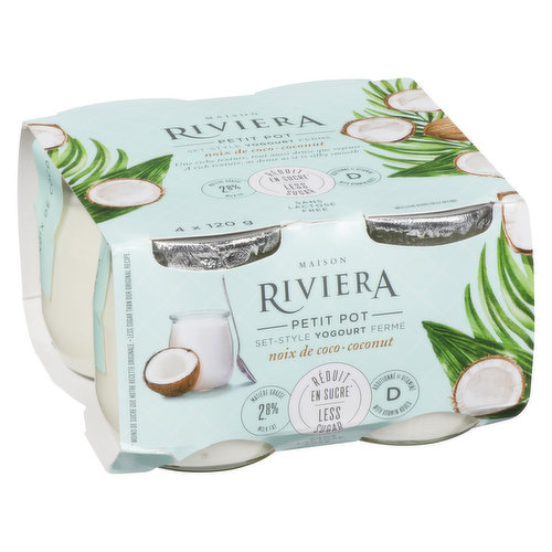 Riviera - Petit Pot Coconut Yogurt 3.2% M.F.