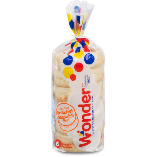 Wonder - English Muffins - White