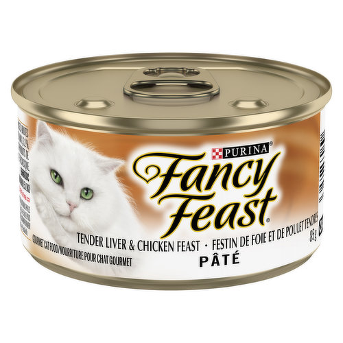 Fancy Feast - Wet Cat Food, Pate Tender Liver & Chicken
