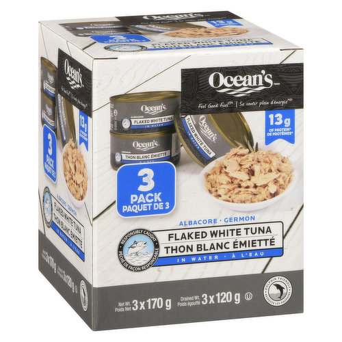 Ocean's - Flaked White Albacore Tuna - In Water - Save-On-Foods