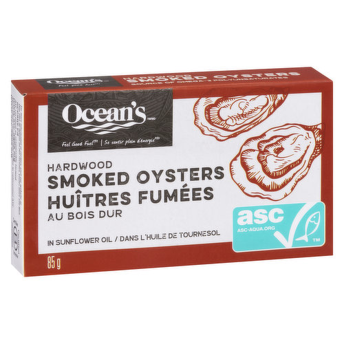 Ocean's - Smoked Oysters in Sunflower Oil