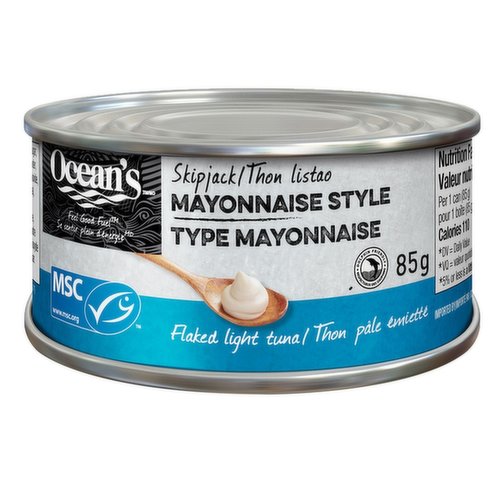 Ocean's - Flaked Light Tuna, Skipjack Mayonnaise Style