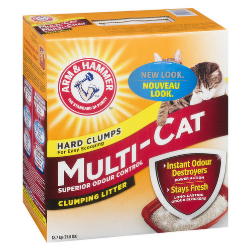 Arm & Hammer MultiCat Clumping Litter Fresh Scent