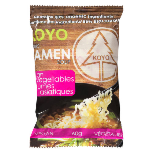 Koyo Ramen - Ramen Soup - Asian Vegetable