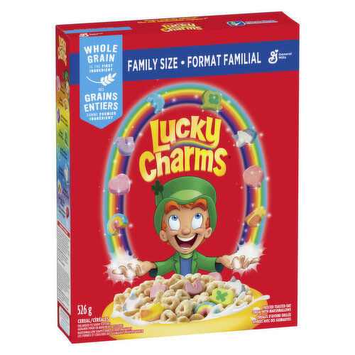 General Mills - Lucky Charms Cereal, Family Size