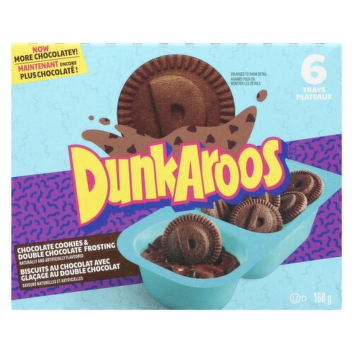 Betty Crocker - DunkAroos, Vanilla Cookies & Chocolate Frosting